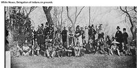 White House Delegation of Indians on ground....JPG