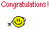 :Congratulations: